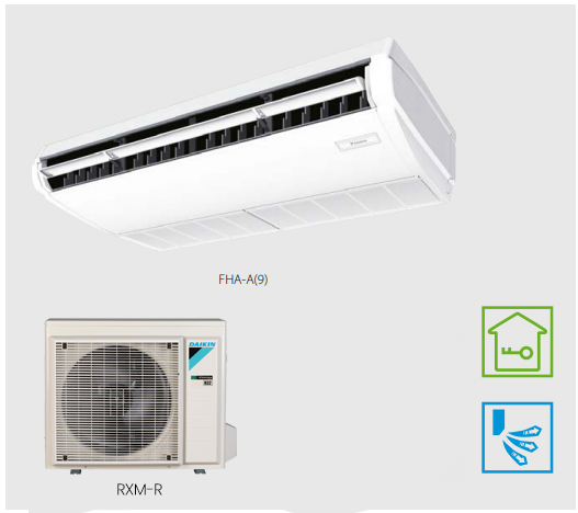 Daikin FHA35A9 RXM35A9 Plafon