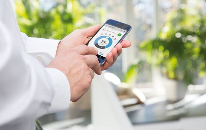 Daikin Onecta smartphone control