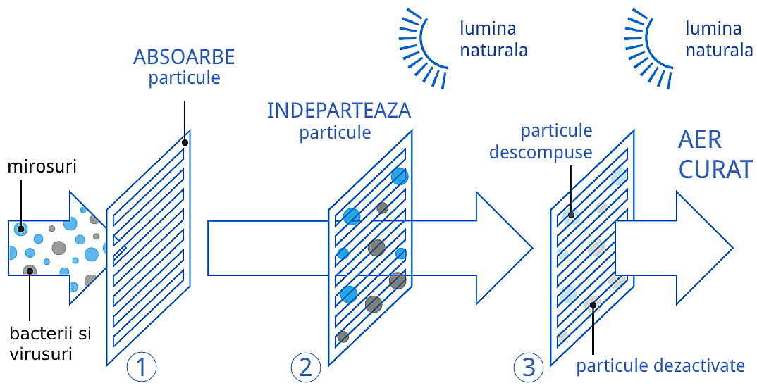 Diagramă filtru apatit de titan Daikin Perfera multisplit